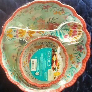 Pioneer Woman Salad Bowl Set